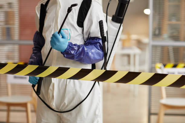 Professional Biohazard technician working in Moreland, ID